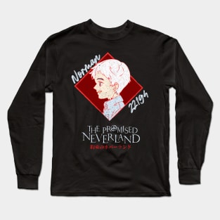 THE PROMISED NEVERLAND: NORMAN (GRUNGE STYLE) Long Sleeve T-Shirt